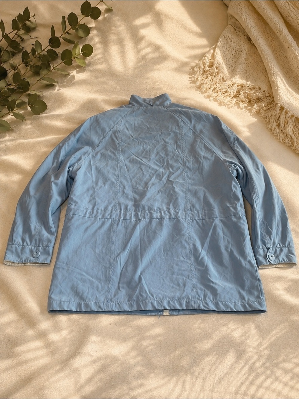 Women's London Fog Light Blue Jacket Size Large |
Adjustable Waist Lightweight - Picture 4 of 13